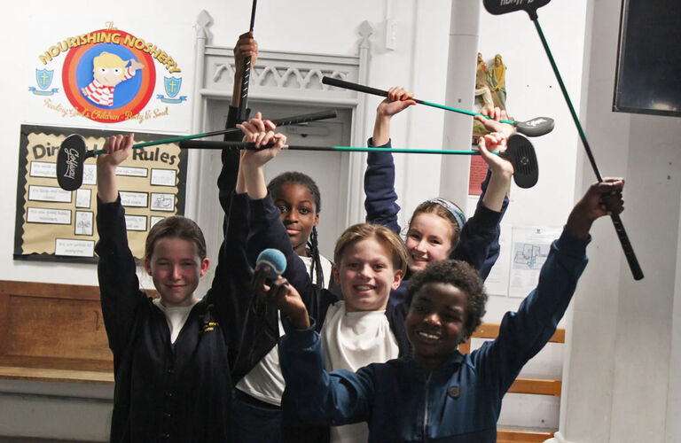 Golfway Brings Excitement To Plymouth Primary School